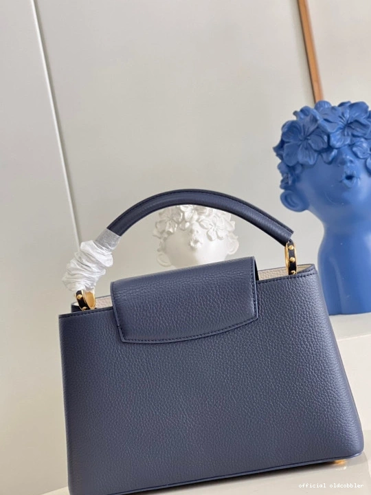 Official oldcobbler VUITTON CAPUCINES MM LOUIS 0810